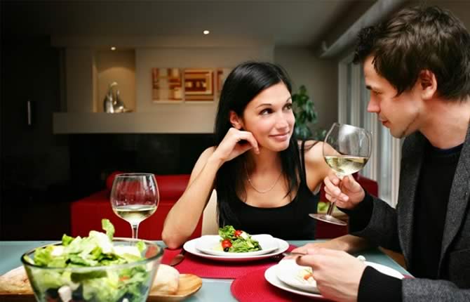 plan romantic dinner for two
